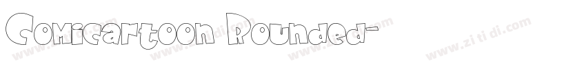 Comicartoon Rounded字体转换